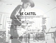 Tablet Screenshot of lecastel.org