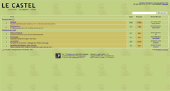 Desktop Screenshot of forum.lecastel.org